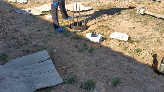 Опалубка для свай из рубероида + заливка бетона смотреть онлайн