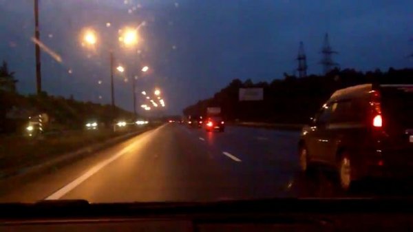 Ступино - Москва / Stupino - Moscow 21/06/2014 (timelapse 4x)