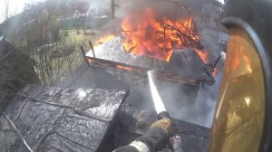 Глазами начкара #66: Пожар. Горит дом. Загораются соседние.