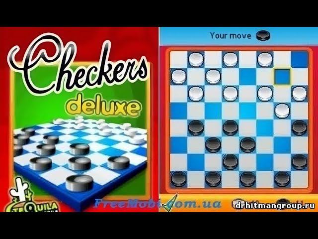 Checkers Deluxe JAVA GAME (Tequila Mobile 2007) смотреть онлайн