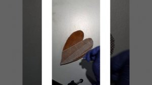 Ровная сетка на прянике - быстро и просто!