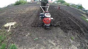 Сравниваем "ОКУ" и "БРАЙТ" на культивации.Соревнования мотоблоков!!!