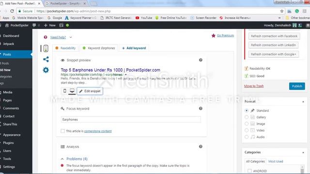 How to write seo friendly post/content on wordpress смотреть онлайн