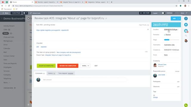 The Application 