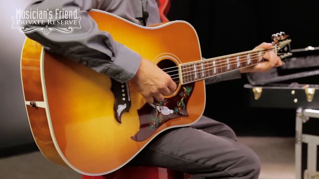 Gibson Dove Quilted Maple Acoustic-Electric Guitar смотреть онлайн