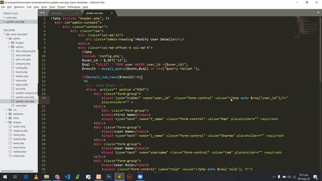 ? PHP News Project (part_2)? смотреть онлайн