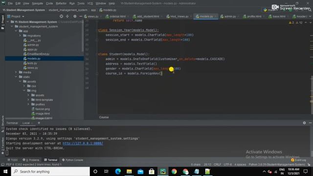 Create Student Model | Register Django Model | Django Projects | in Hindi смотреть онлайн