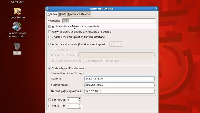 How to set a Linux server's IP address смотреть онлайн