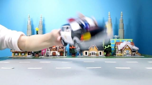 Dinosaur VS. Police Car | The Dino is Coming! | The Special Police Force | Play with Toys ★ TidiKid смотреть онлайн