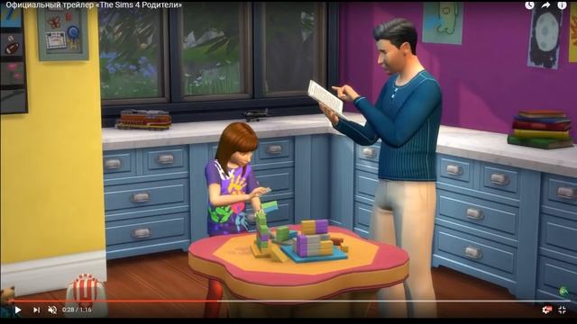 "The Sims 4 Родители" | игровой набор | обзор трейлера смотреть онлайн