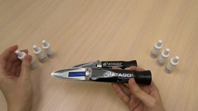 Как сделать калибровку прибора ATAGO смотреть онлайн