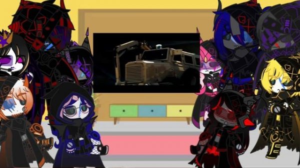 Autobot and Deceptacon react megatron return and optimus vs bone crusher 