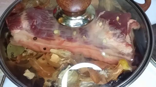 Обалденная грудинка в луковой шелухе смотреть онлайн