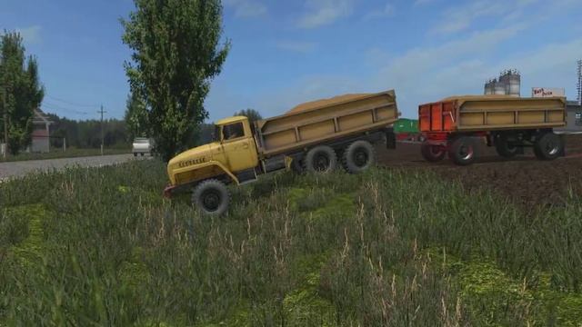 УРАЛ-5557 ОБЗОР МОДА - FARMING SIMULATOR 17 смотреть онлайн