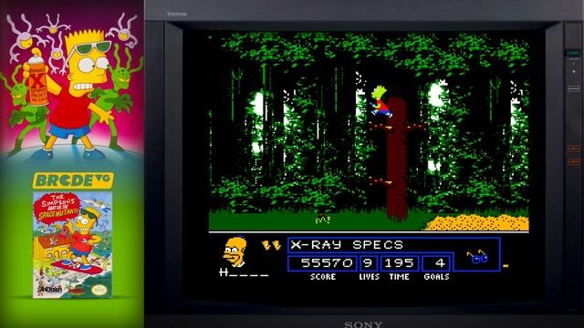 The Simpsons: BART vs. the Space Mutants de NES смотреть онлайн