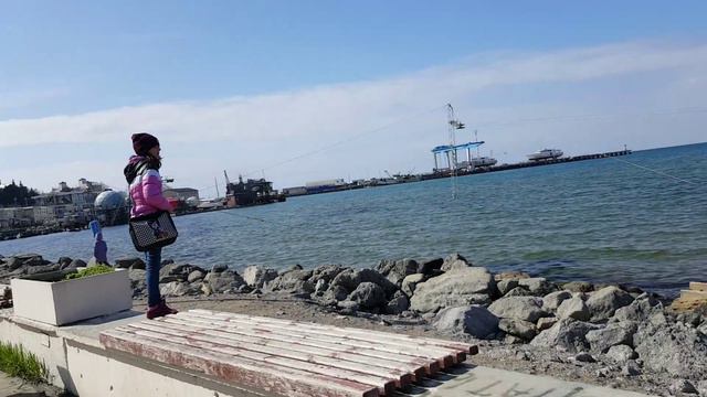 Анапа. Набережная. 28.03.16г смотреть онлайн