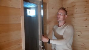 Отделка бани, штиль. вагонка липа