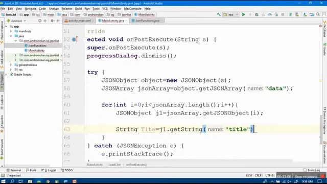 ListView Using Json_3 смотреть онлайн