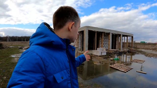 Затопило участок, спасаю дом из газобетона после зимы смотреть онлайн