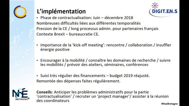 Atelier : Les appels ERC et Marie S.Curie dans Horizon Europe смотреть онлайн