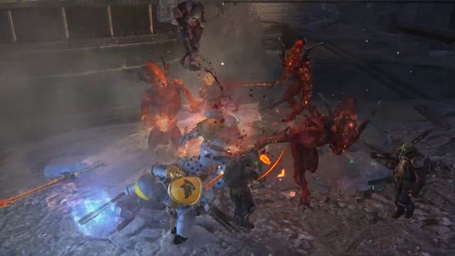Endless Mode – Last Stand of Two Space Wolves ▶ Warhammer 40,000 - Space Marine (Augmented) смотреть онлайн