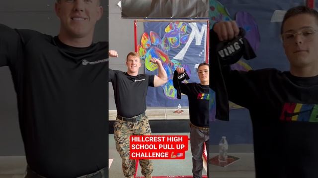 HILLCREST HIGH SCHOOL pull up challenge. ???? #marines #recruiting #mcrc #pullups #military #us смотреть онлайн