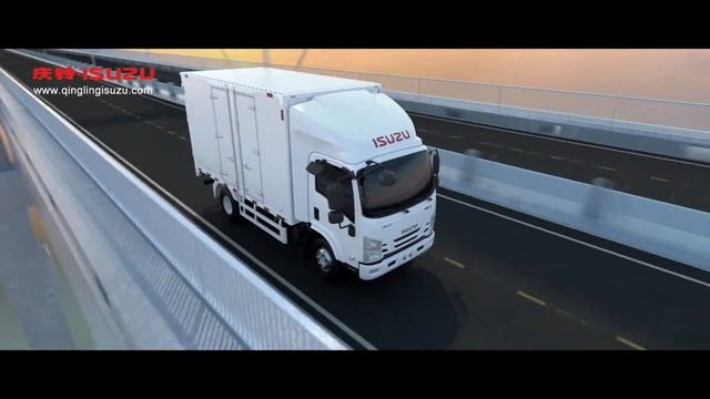 Qingling Isuzu commercial trucks factory смотреть онлайн