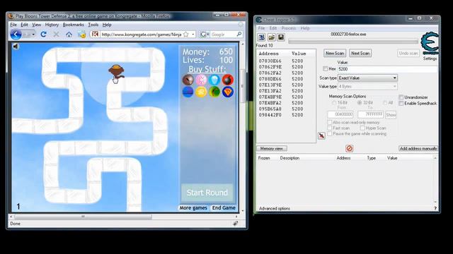 How to Hack Flash Games (CHEAT ENGINE 7.0) смотреть онлайн