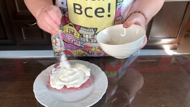 Салат летний свекольный с индейкой смотреть онлайн