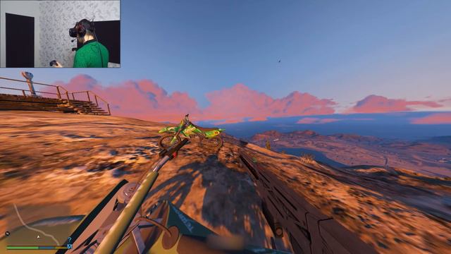 GTA 5 в VR HTC Vive #4 | Полеты смотреть онлайн