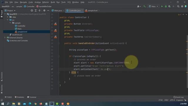 JavaFX 15 Tutorial 35 - Confirmation Alert Dialog смотреть онлайн