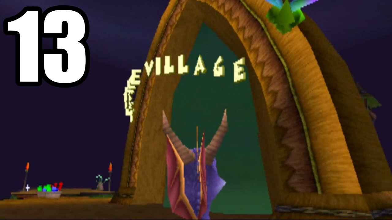 [#13 Spyro the Dragon] ДЕРЕВНЯ ТЭРРЕНСА (PS1)
