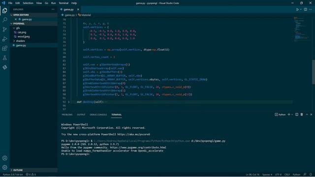 OpenGL with Python 3: Adding Textures смотреть онлайн