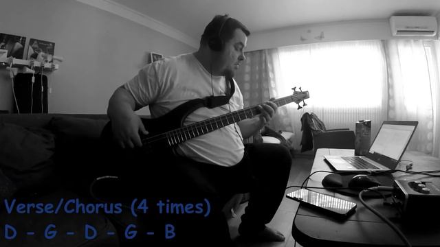 Lars Frederiksen and the Bastards - Little Rude Girl bass cover & chords смотреть онлайн