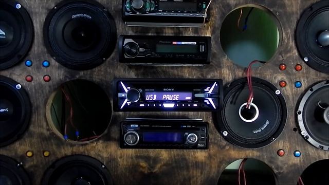 Обзор автомагнитолы или медиа ресивера с поддержкой USB Sony CDX G3100UE смотреть онлайн