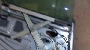 MERCEDES ACTROS 3336 замена стекло подъемник матор.