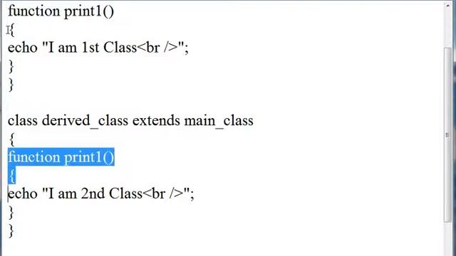 Learn PHP Tutorial 26 overriding and final method смотреть онлайн