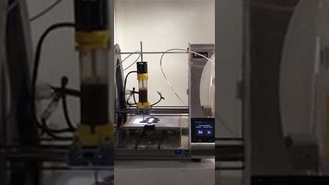 3D-печать шоколадом на 3D-принтере Zmorph Fab в Центре Инноваций SIU System. Печатаем 3D-модель елк смотреть онлайн