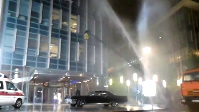 Съемки Алматинский финансовый центр, напротив Нурлы Тау смотреть онлайн
