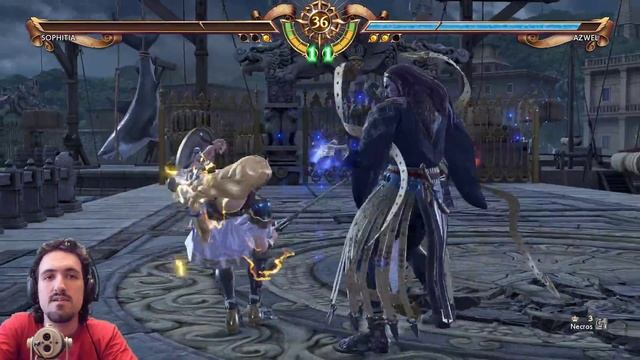 Soulcalibur VI Азвел гайд, онлайн бои | Soulcalibur 6 Azwel Combos Gameplay Guide, Online Ranked смотреть онлайн