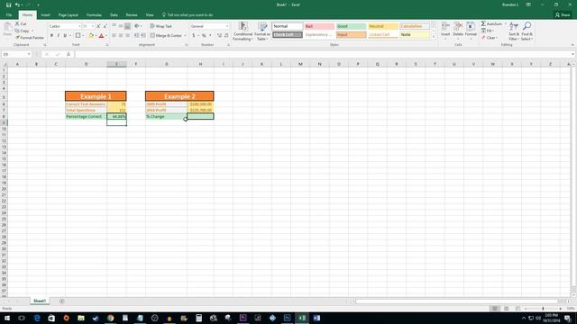 Excel 2016 : How to Calculate Percentages смотреть онлайн