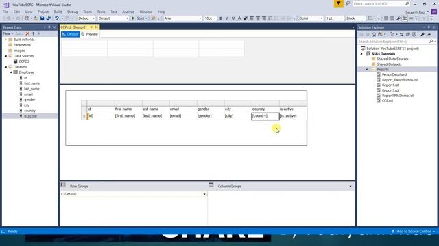 11 SSRS - Creating Cascade Dropdown (SQL Server Reporting Services) смотреть онлайн