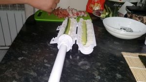 Домашние роллы.  Шприц для роллов с Алиэкспресс.