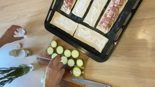 Три начинки для слоеных полосок. смотреть онлайн