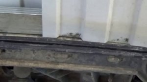 Снятие установка переднего бампера АУДИ  А4. Часть 1.