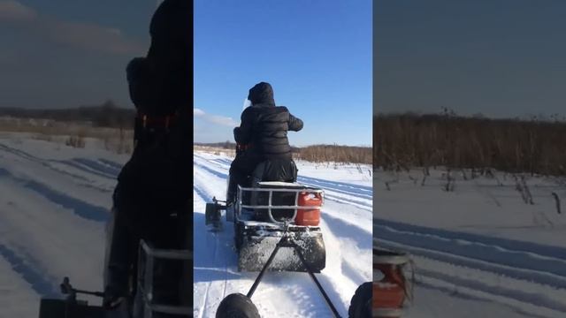 Самодельный снегоход/2 смотреть онлайн