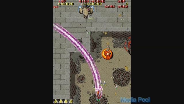 Raiden DX (Arcade) Playthrough Longplay Retro game смотреть онлайн
