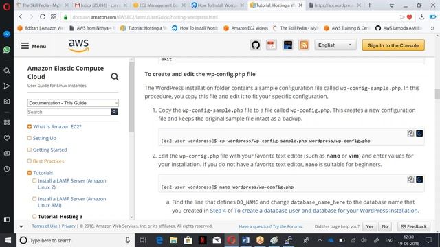 AWS EC2 Lab2 Linux Wordpress Webserver смотреть онлайн