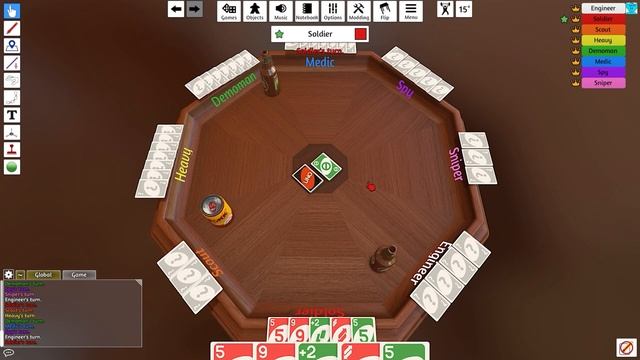 [TF2 15.ai] Game Night - The Mercs play UNO смотреть онлайн