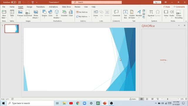 How To Insert QR Code In Powerpoint/Word/Excel смотреть онлайн